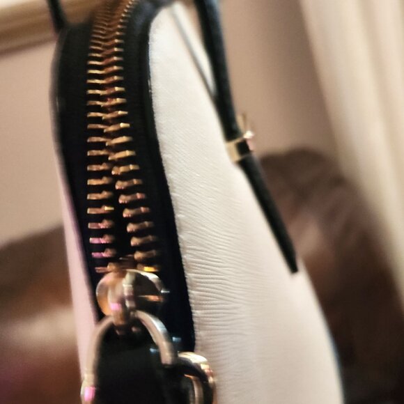 Kate Spade Cedar Street Maise Satchel - Black & Ivory - EUC - Picture 8 of 12